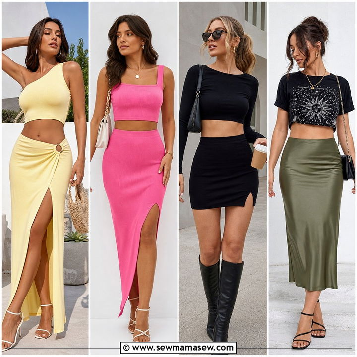 20 Summer Crop Top Date Night Outfit Ideas for a Chic Evening