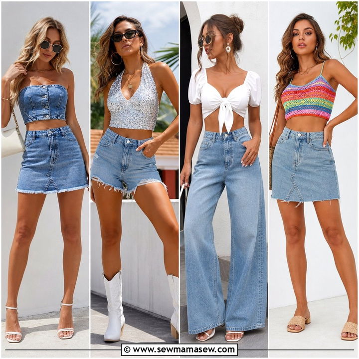 20 Summer Crop Top Outfit Ideas for a Music Festival to Try