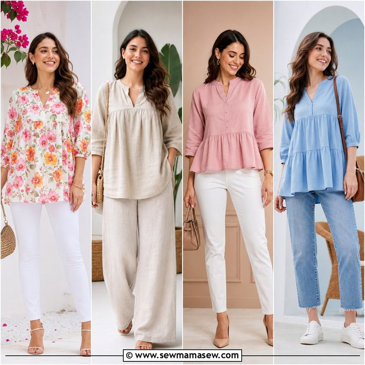 20 Swing Top Outfit Ideas for Flattering Everyday Looks