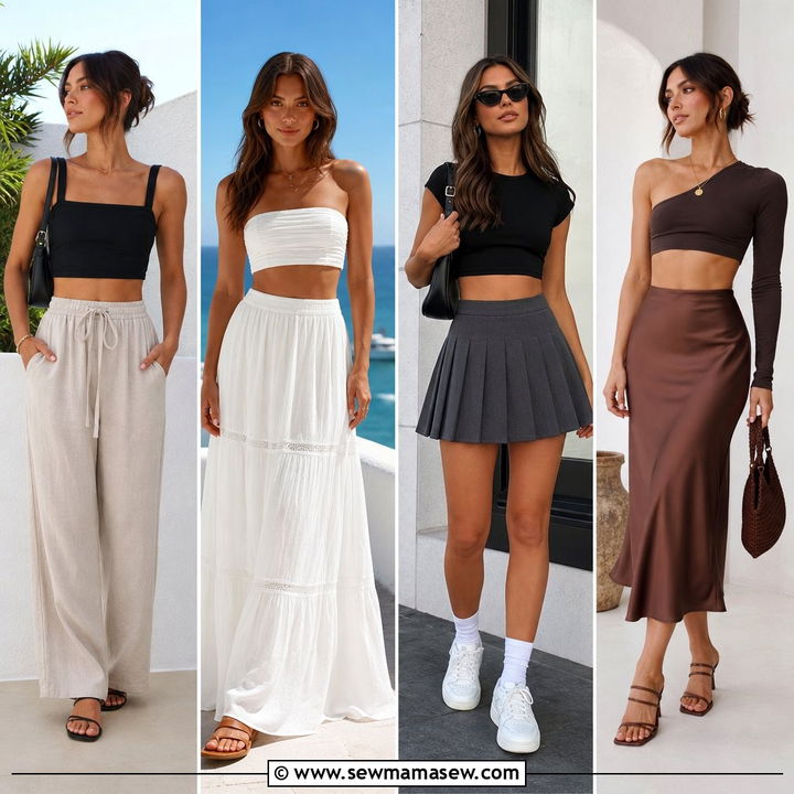 20 Trendy Summer Crop Top Outfit Ideas 2026 to Try Now