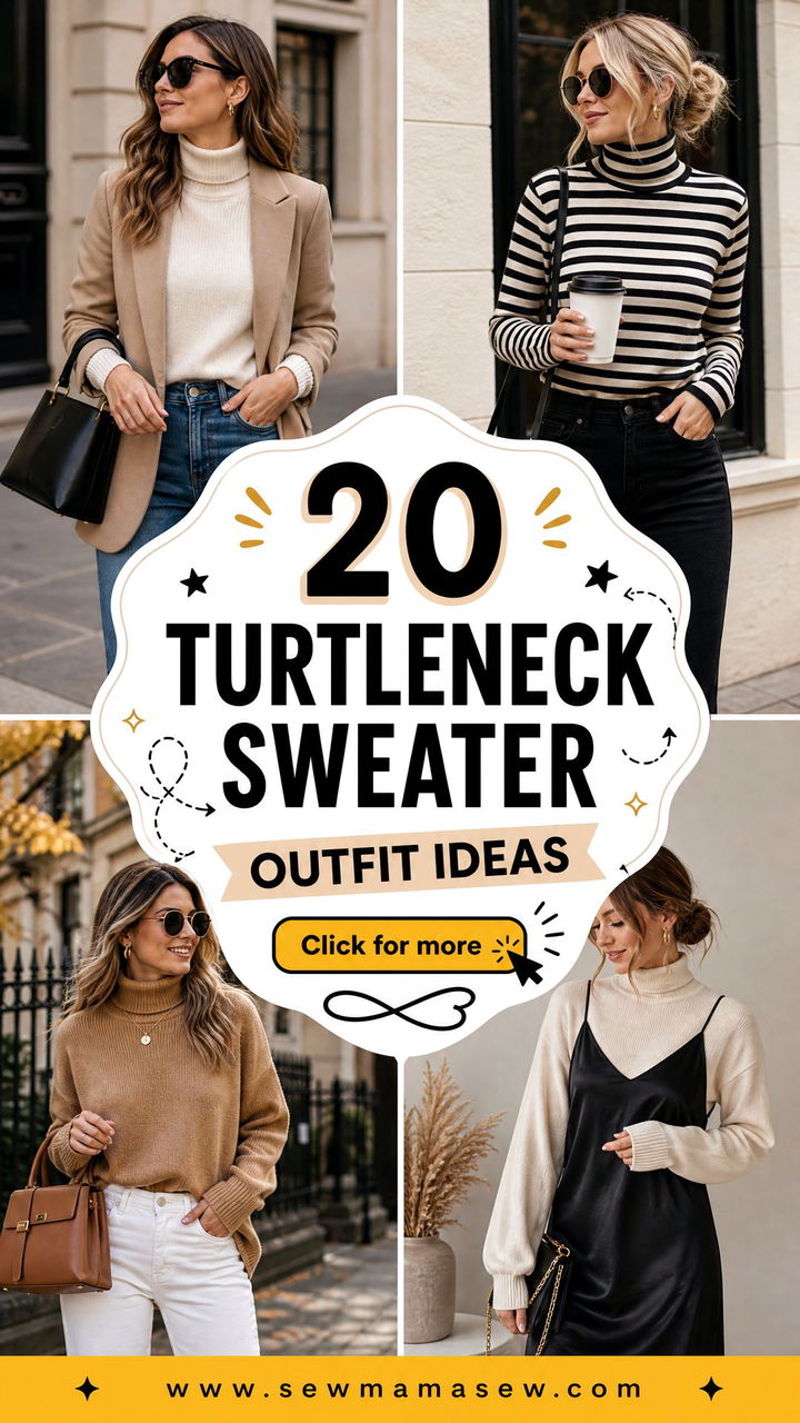 20 Turtleneck Sweater Outfit Ideas for Cozy Chic Days - 20 Turtleneck Sweater Outfit Ideas for Cozy Chic Days