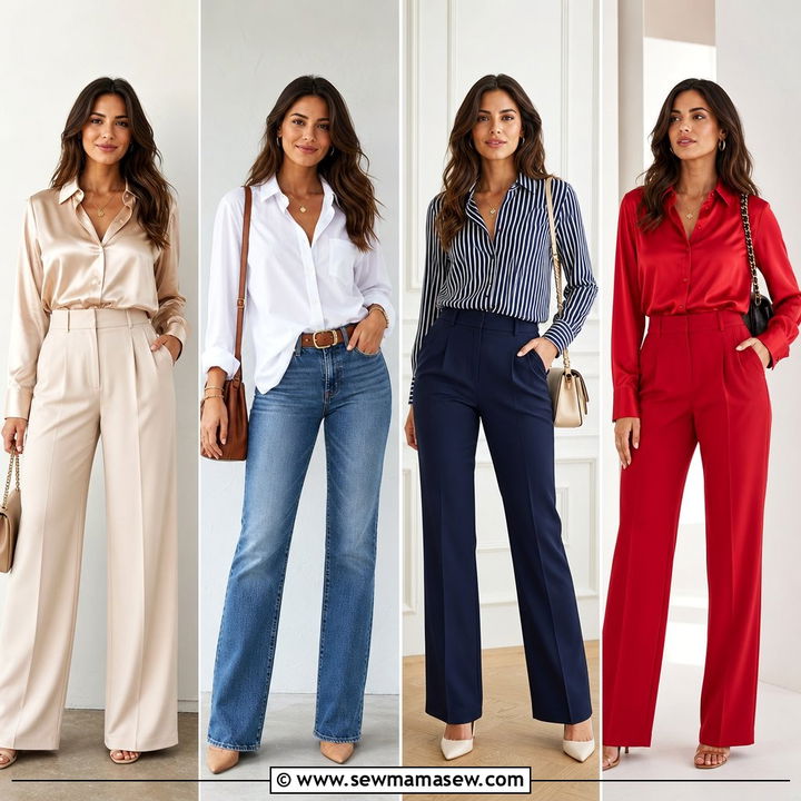 20 Work Blouse Outfit Ideas for a Polished Office Refresh