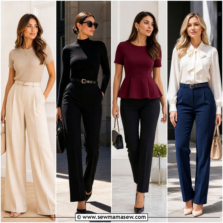 20 Work Top Outfit Ideas for Polished, Stress-Free Mornings