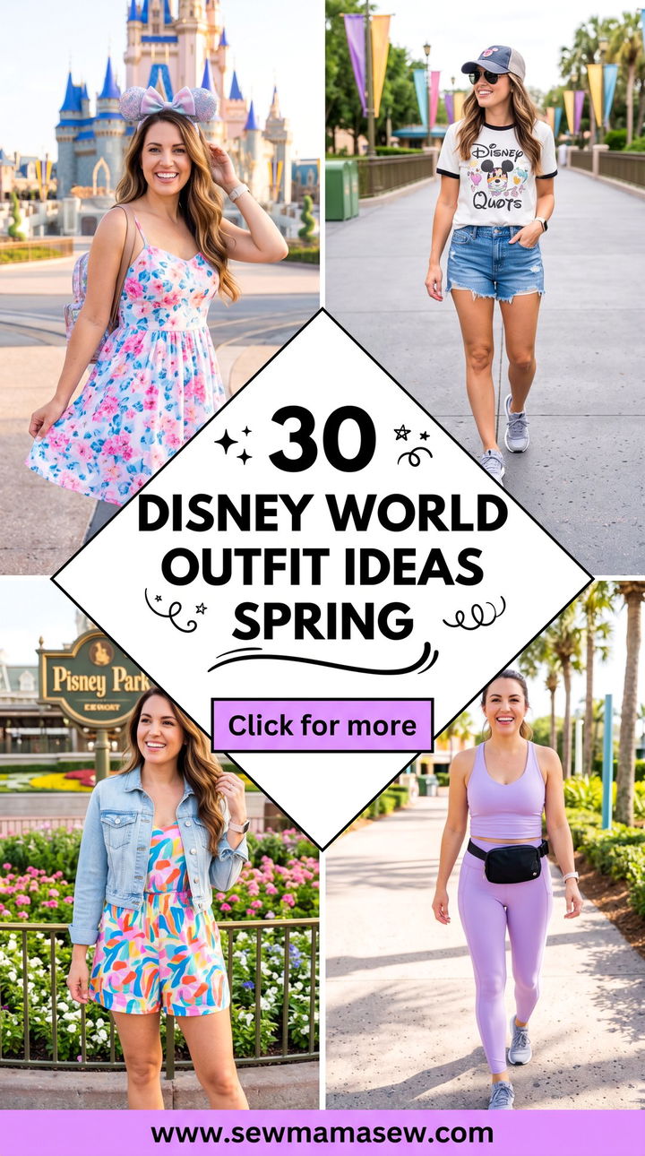 30 Disney World Outfit Ideas Spring Fresh Park Looks To Try - 30 Disney World Outfit Ideas Spring: Fresh Park Looks To Try
