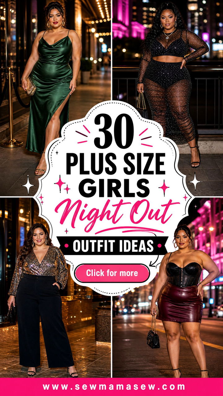 30 Plus Size Girls Night Out Outfit Ideas for Bold Looks - 30 Plus Size Girls Night Out Outfit Ideas for Bold Looks