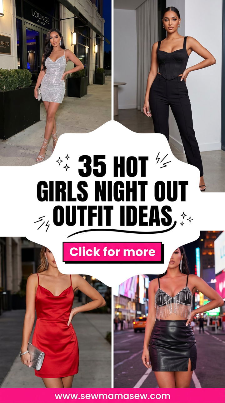 35 Hot Girls Night Out Outfit Ideas to Slay In - 35 Hot Girls Night Out Outfit Ideas to Slay In