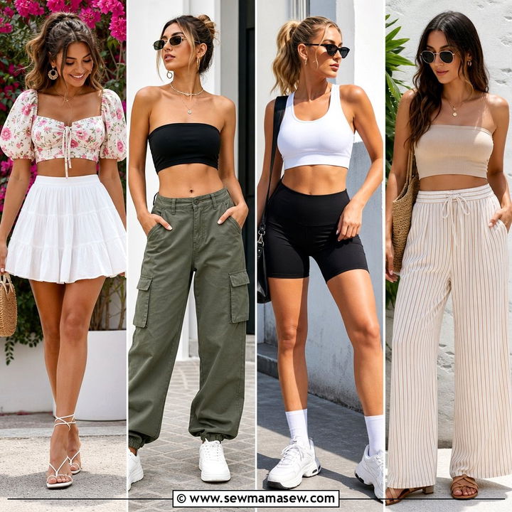50 Crop Tops for Summer: Fresh Outfit Picks for Every Day