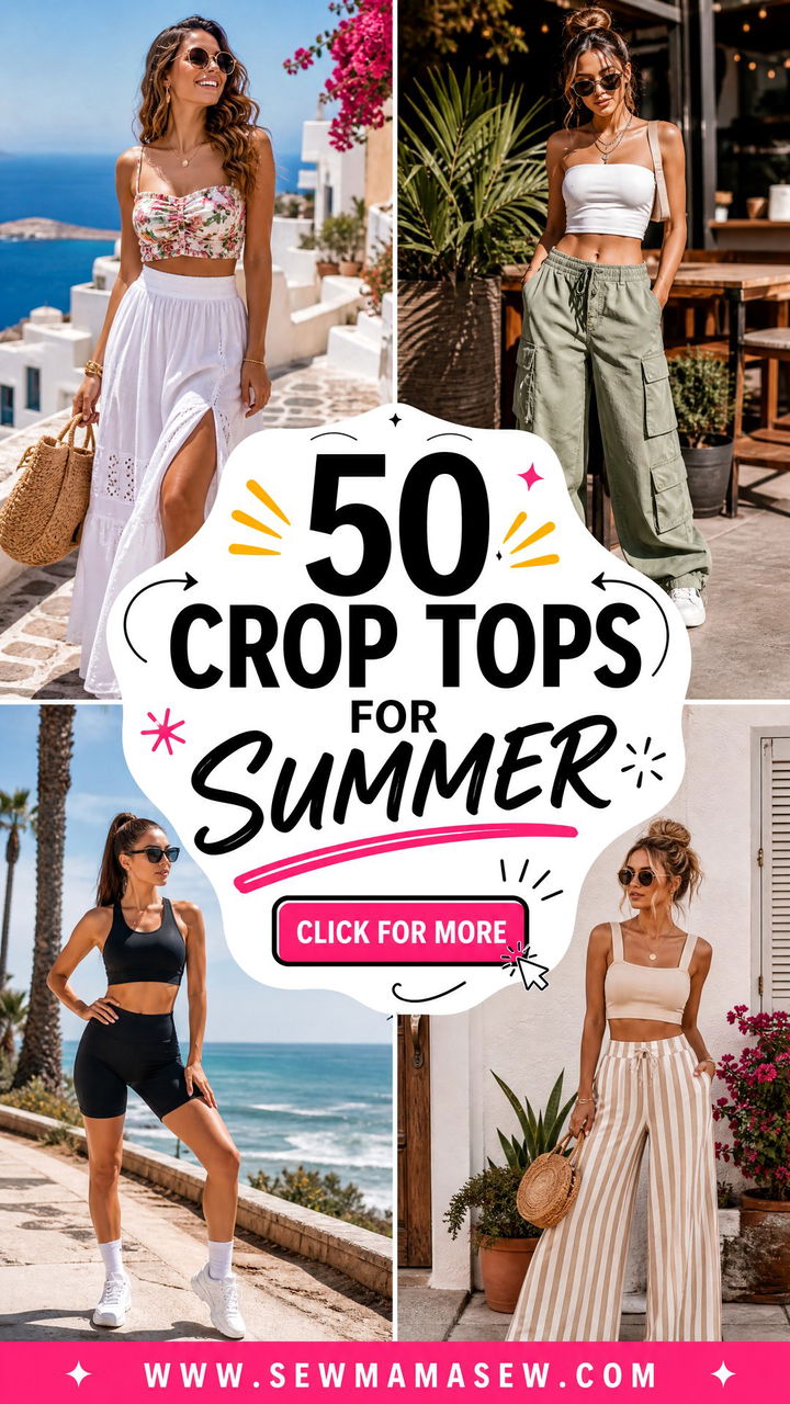 50 Crop Tops for Summer Fresh Outfit Picks for Every Day - 50 Crop Tops for Summer: Fresh Outfit Picks for Every Day