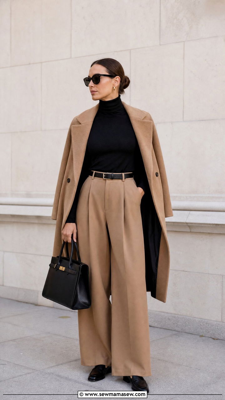 Black Turtleneck Outfit - 20 old money top outfit ideas