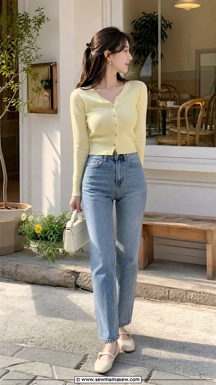 Cardigan Spring Top Outfit - 20 spring top outfit ideas
