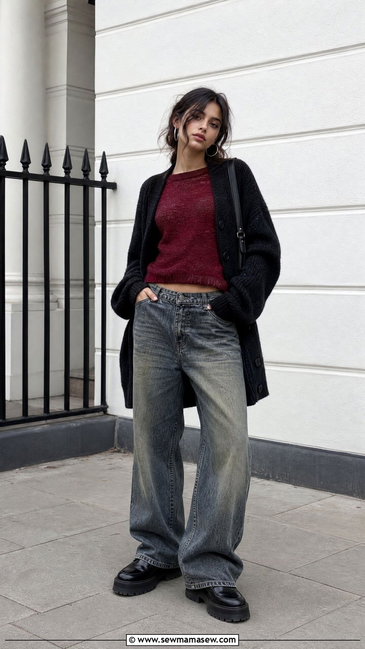 Grunge Slip Top Outfit - 20 grunge top outfit ideas