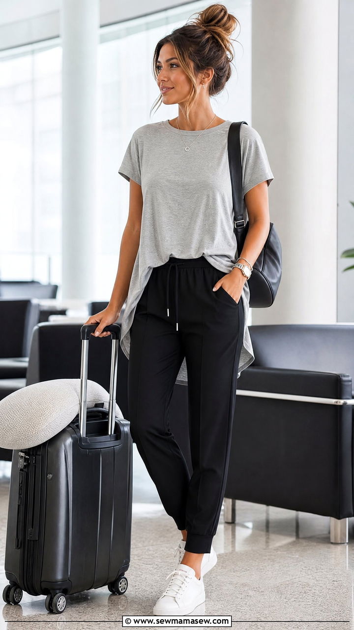 High Low Top With Joggers Outfit - 20 high low top outfit ideas