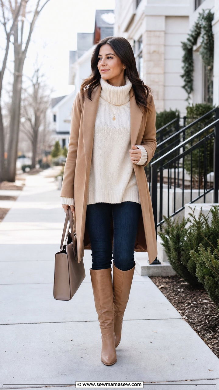 Oversized Sweater With Skinny Jeans - 20 oversized sweater outfit ideas