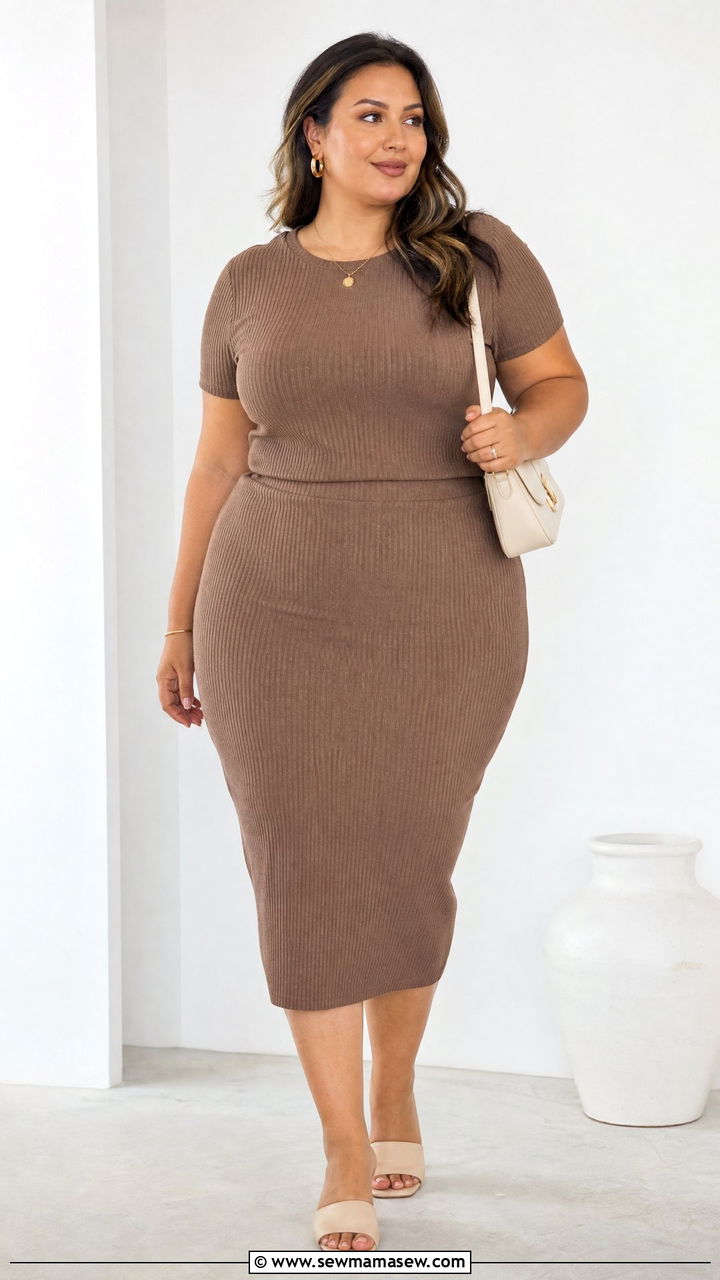 Pencil Skirt Outfit With Matching Top - 20 plus size pencil skirt outfit ideas