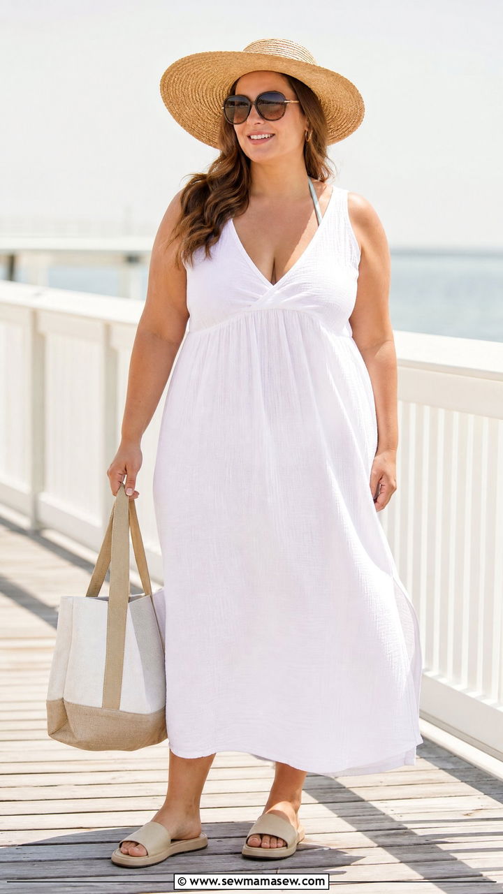 Plus Size Beach Sundress Outfit - 20 plus size sundress outfit ideas