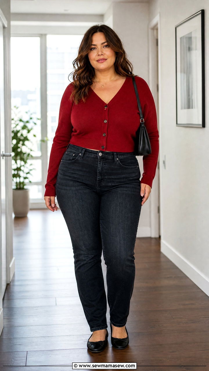 Plus Size Cardigan Outfit - 20 plus size outfit inspo