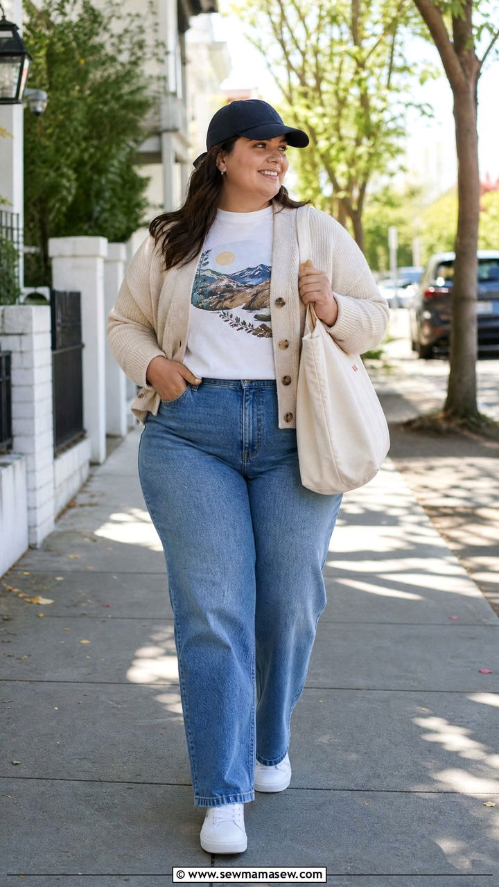 Plus Size Casual Weekend Outfit - 20 plus size midsize outfit ideas