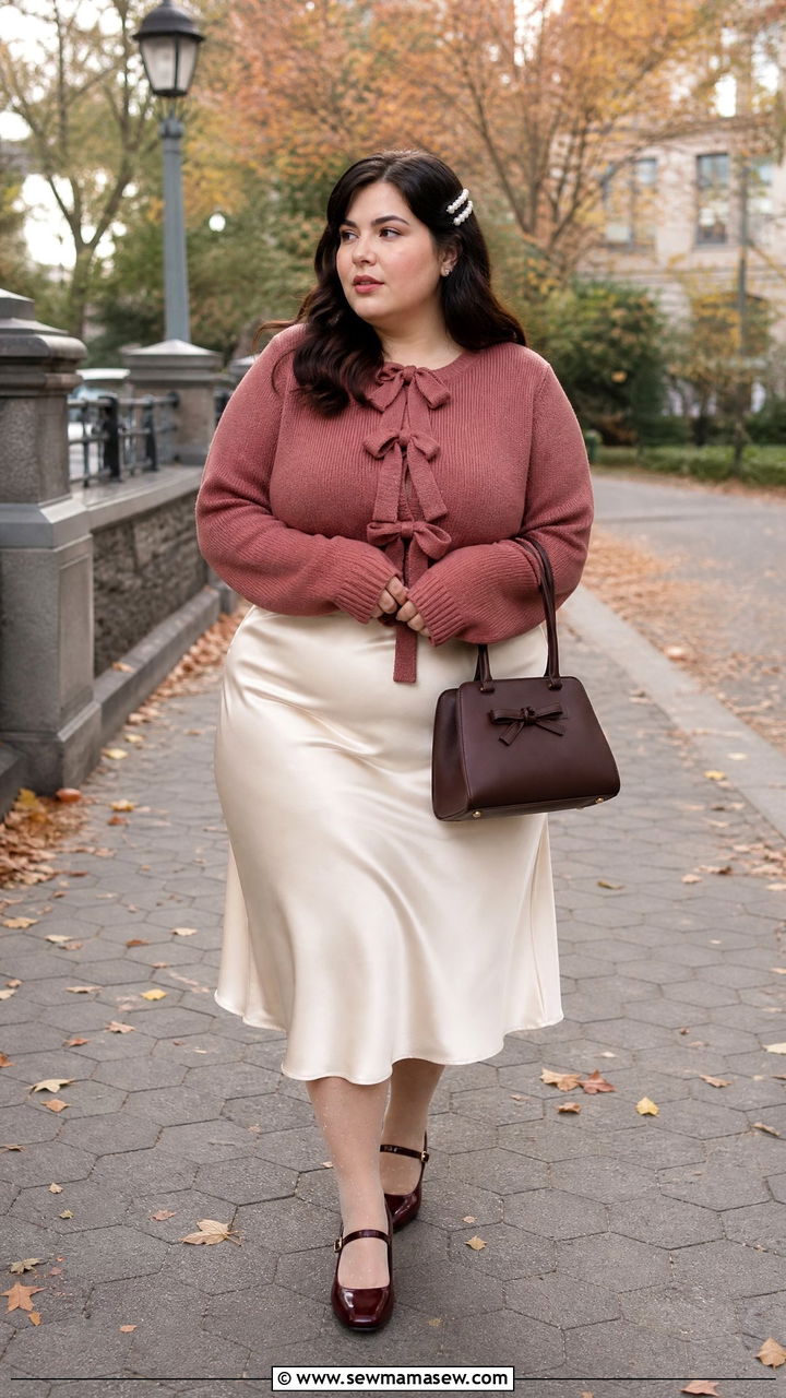 Plus Size Coquette Fall Outfit - 20 plus size coquette outfit ideas