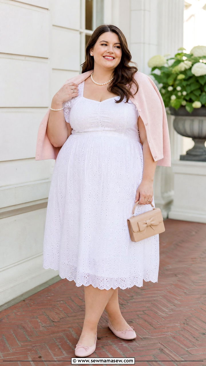 Plus Size Coquette White Dress Outfit - 20 plus size coquette outfit ideas