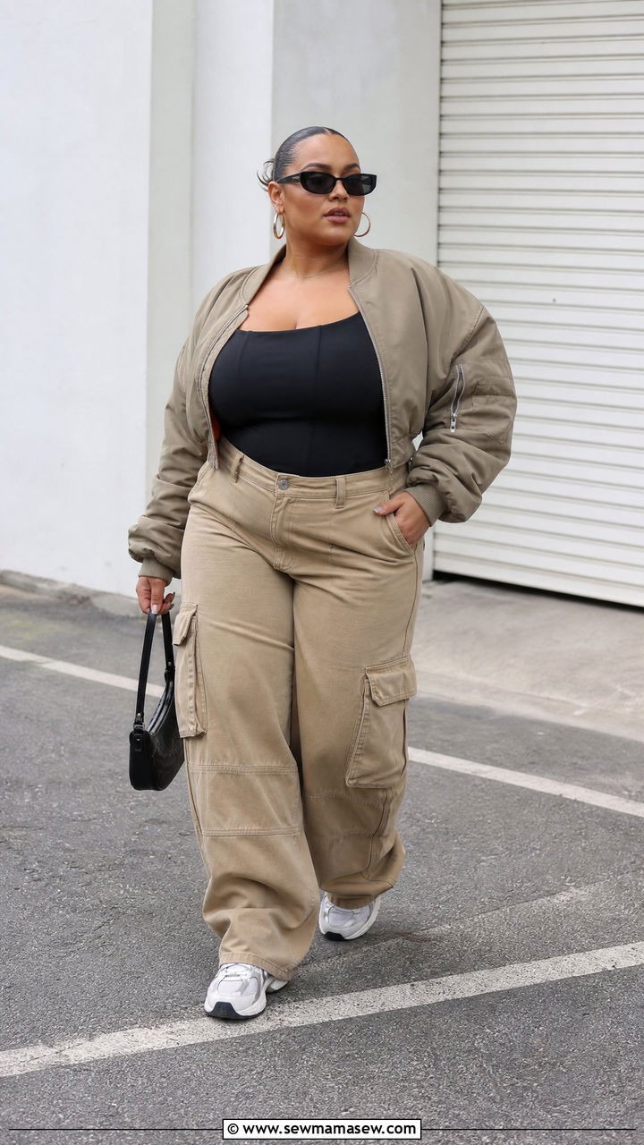 Plus Size Corset Top Streetwear Outfit - 20 plus size streetwear top outfit ideas