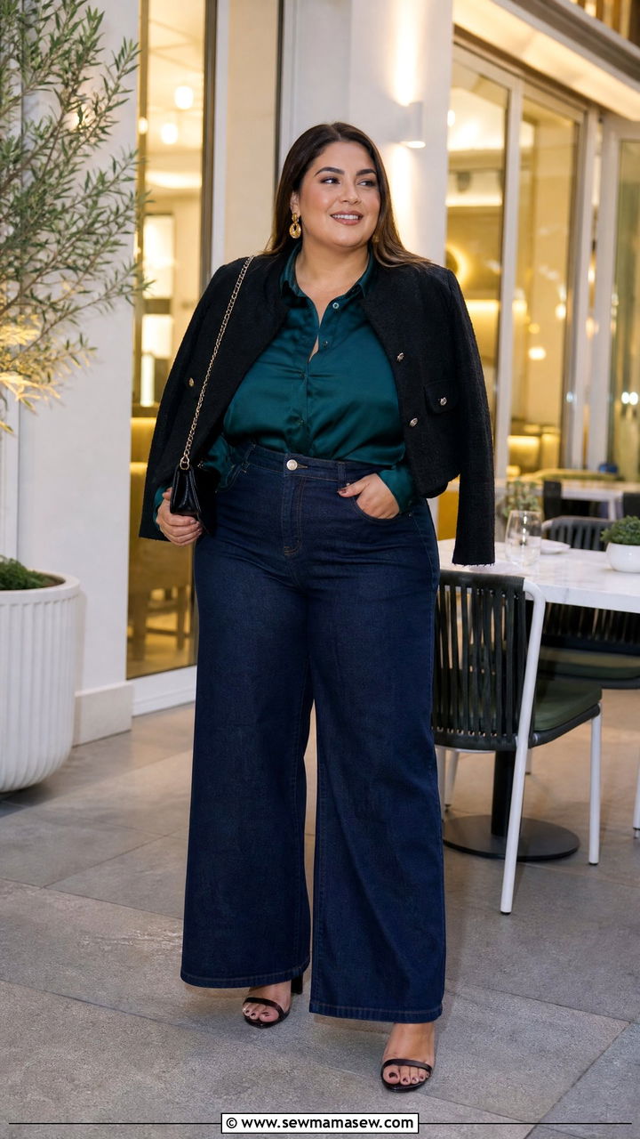 Plus Size Dinner Outfit - 20 plus size midsize outfit ideas