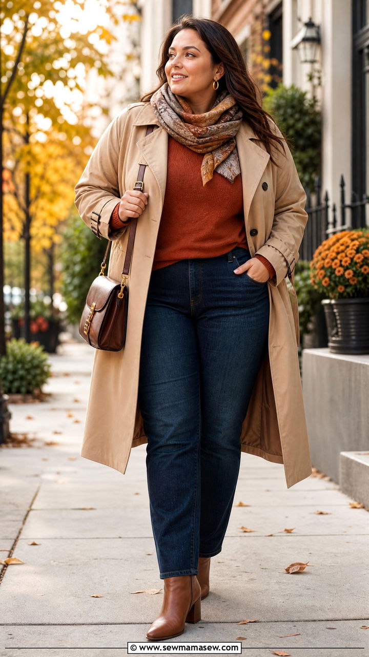 Plus Size Fall Outfit - 20 plus size outfit inspo