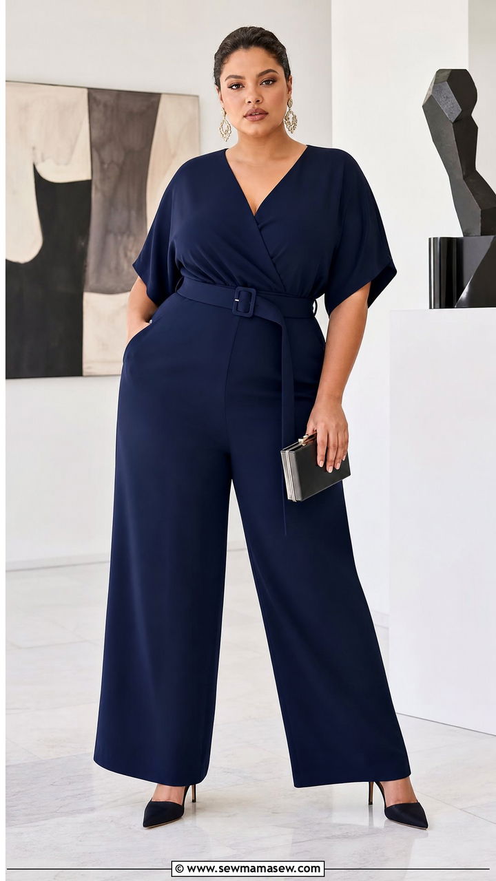 Plus Size Jumpsuit Cocktail Outfit - 20 plus size cocktail outfit ideas