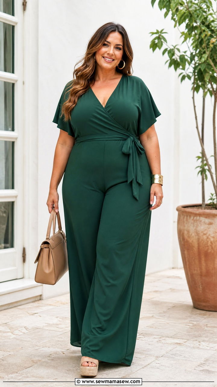 Plus Size Jumpsuit Outfit - 20 plus size outfits for big belly