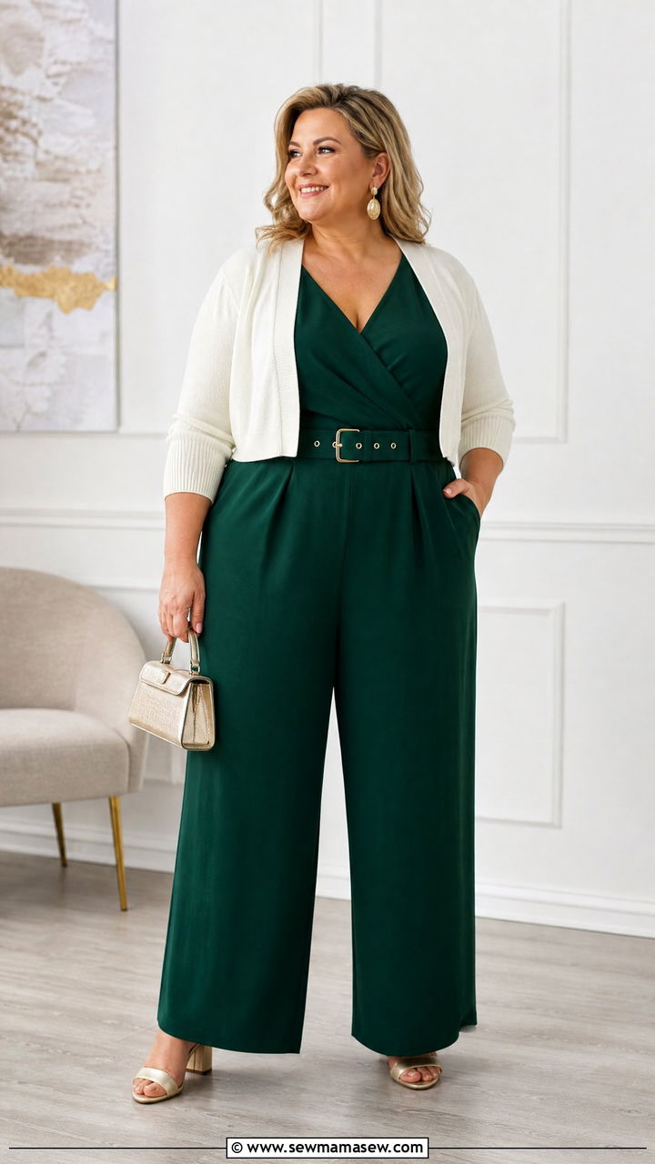 Plus Size Jumpsuit Outfit - 20 plus size outfits for mature women