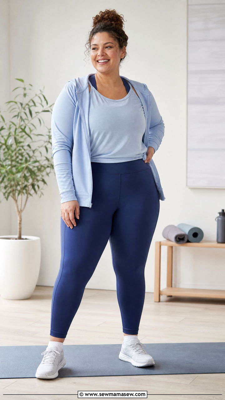 Plus Size Low Impact Workout Outfit - 20 plus size gym outfit ideas