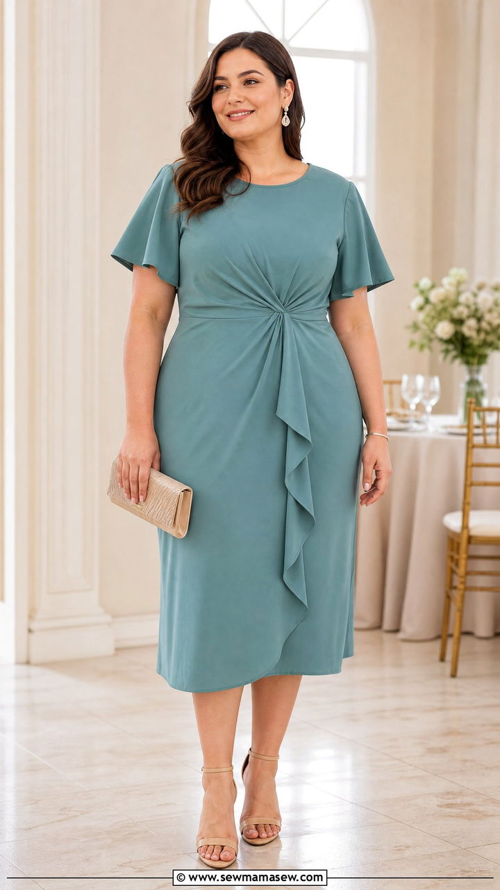 Plus Size Midi Cocktail Dress Outfit - 20 plus size cocktail dress outfit ideas