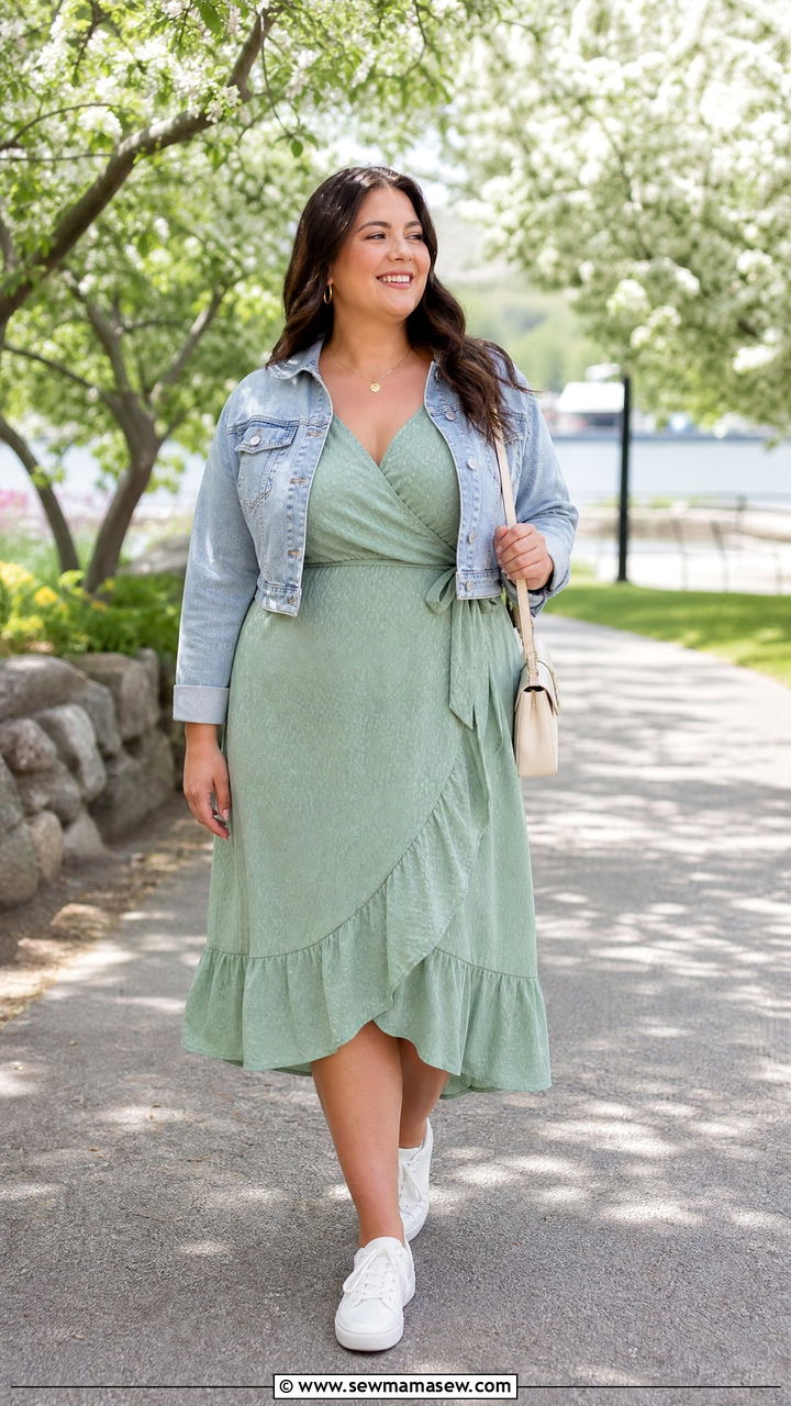 Plus Size Midi Dress Outfit - 20 plus size midsize outfit ideas