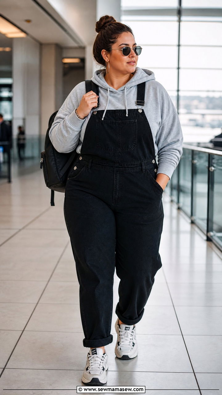 Plus Size Overalls With Hoodie - 20 plus size overalls outfit ideas