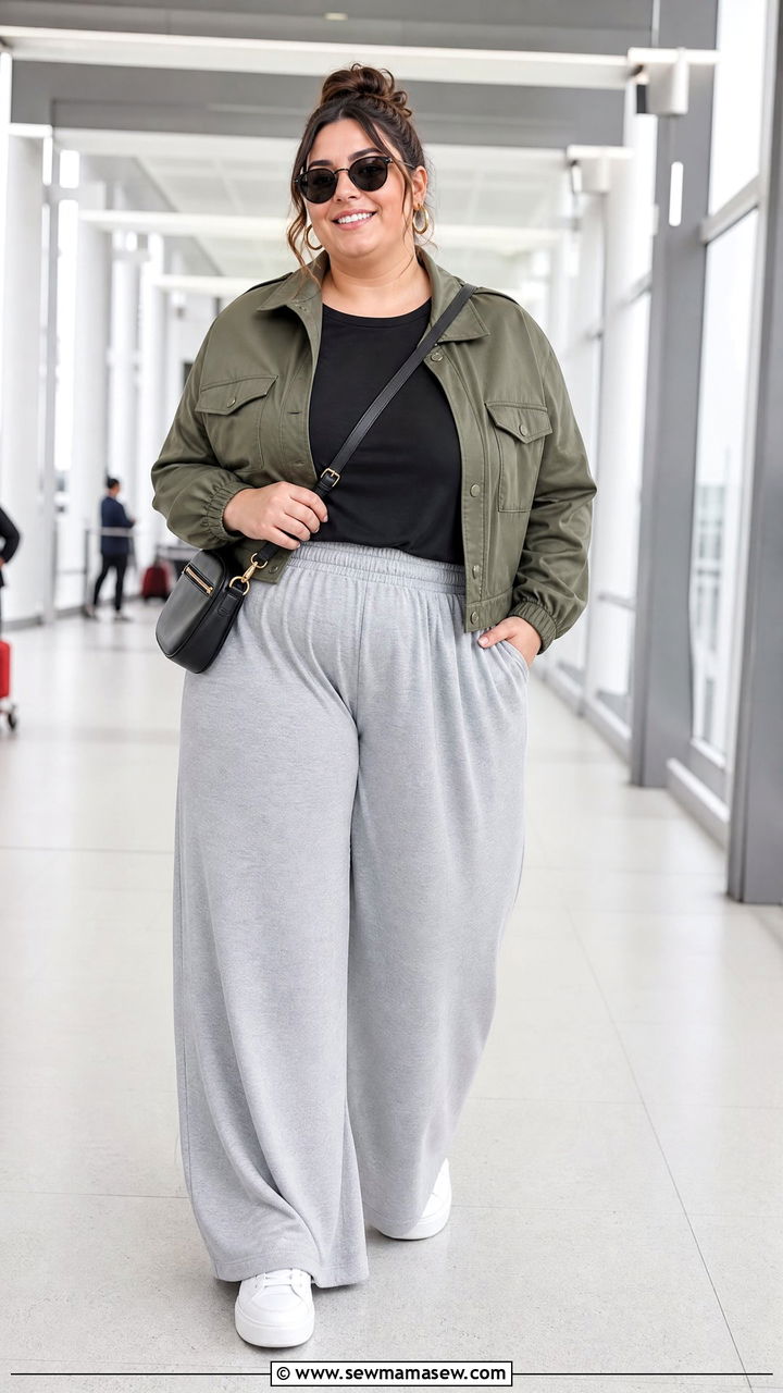 Plus Size Palazzo Pants With Sneakers - 20 plus size palazzo pants outfit ideas