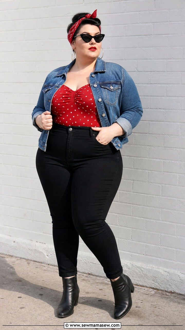 Plus Size Rockabilly Outfit - 20 plus size vintage outfit ideas