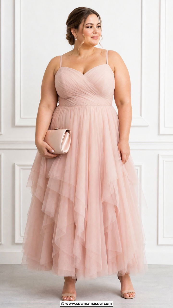 Plus Size Tulle Formal Dress Outfit - 20 plus size formal dress outfit ideas