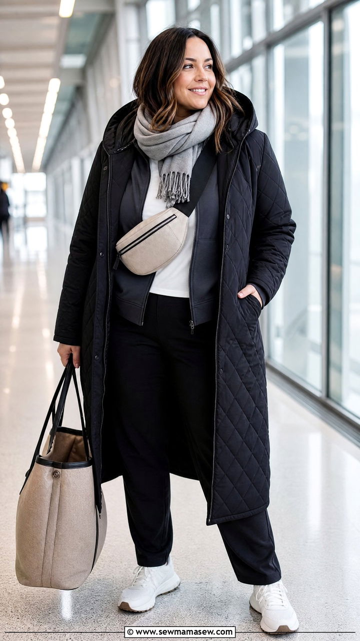 Plus Size Winter Travel Outfit - 20 plus size winter fashion outfit ideas