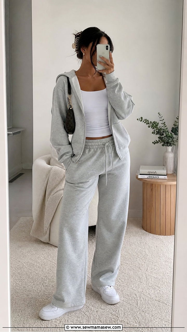 Streetwear Zip Up Hoodie Outfit - 20 streetwear top outfit ideas
