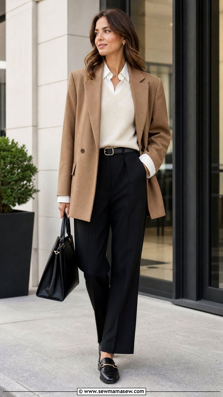 Sweater Vest With Blazer - 20 sweater vest outfit ideas