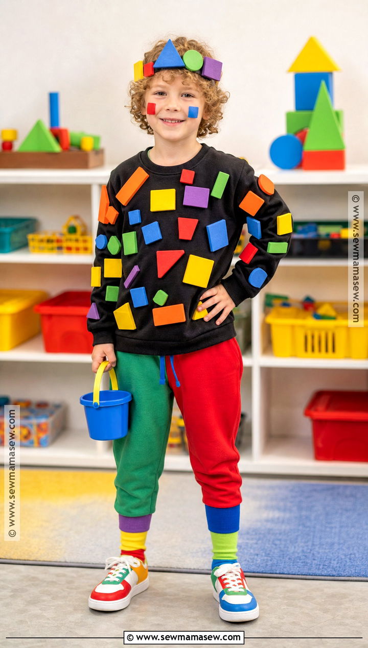 100 Building Block Shirt Costume - 45 100 days of school dress up ideas