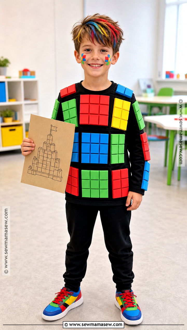 100 Building Blocks Outfit - 30 100 days of school dress up ideas for boys