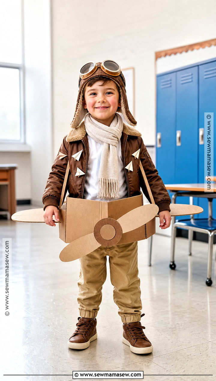 100 Days Flew By Aviator Costume - 40 100th day of school dress up ideas