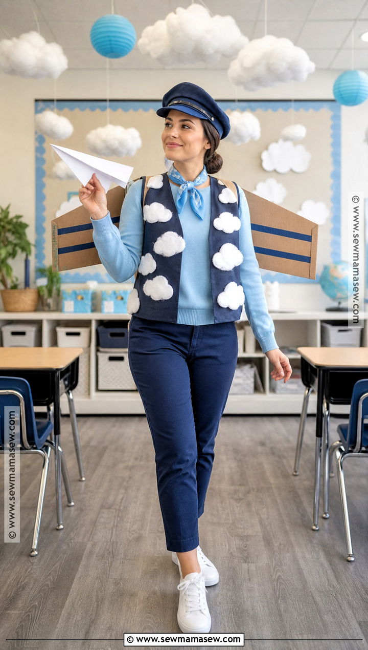 100 Days Flew By Teacher Outfit - 30 100th day of school dress up ideas for teachers