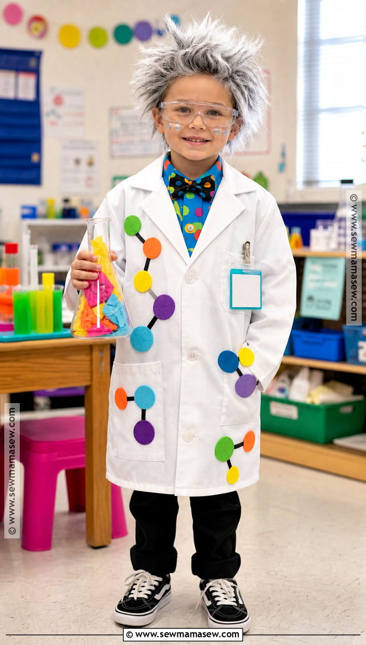 100 Days Smarter Scientist Costume - 40 100th day of school dress up ideas