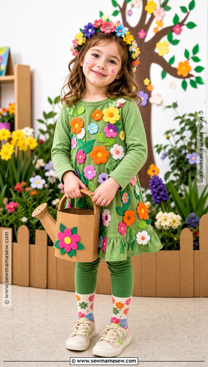 100 Flower Garden Outfit - 45 100 days of school dress up ideas