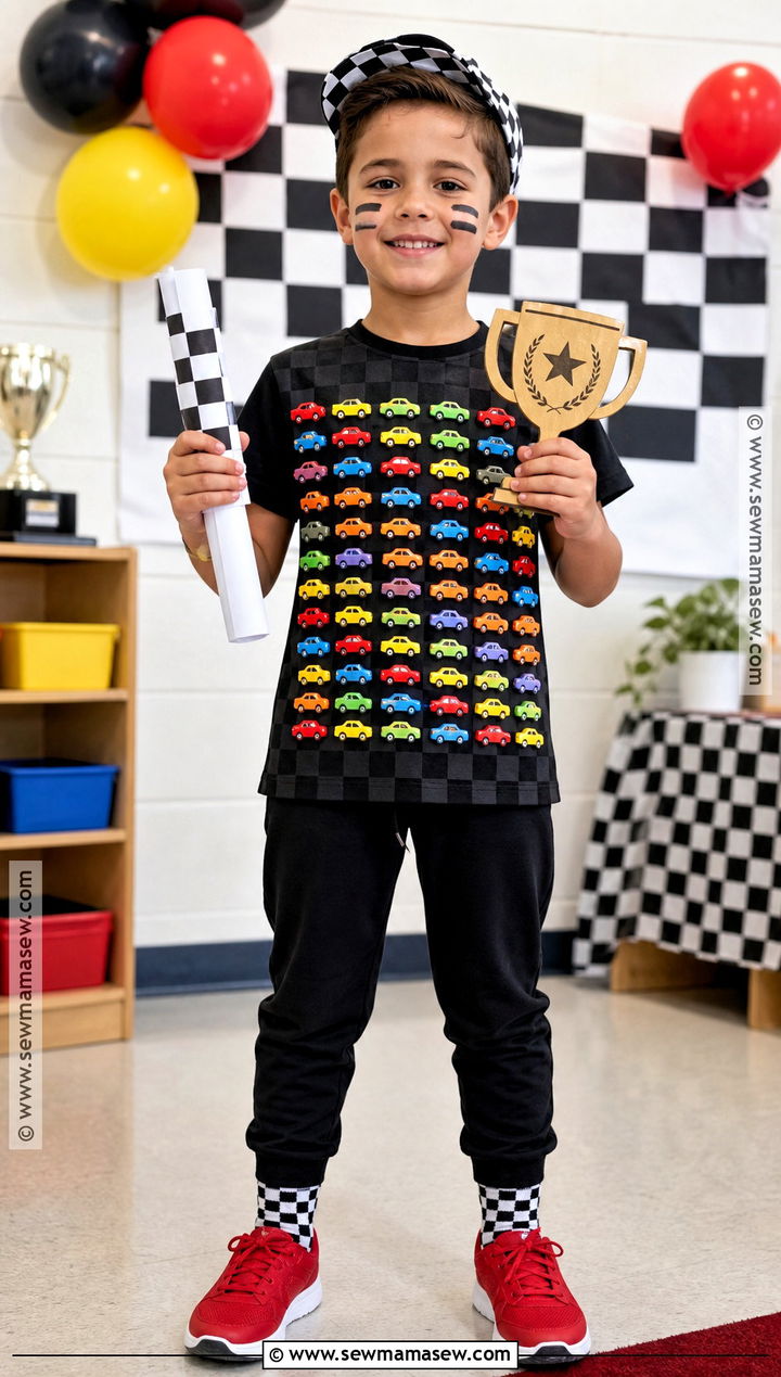 100 Race Cars Outfit - 30 100 days of school dress up ideas for boys