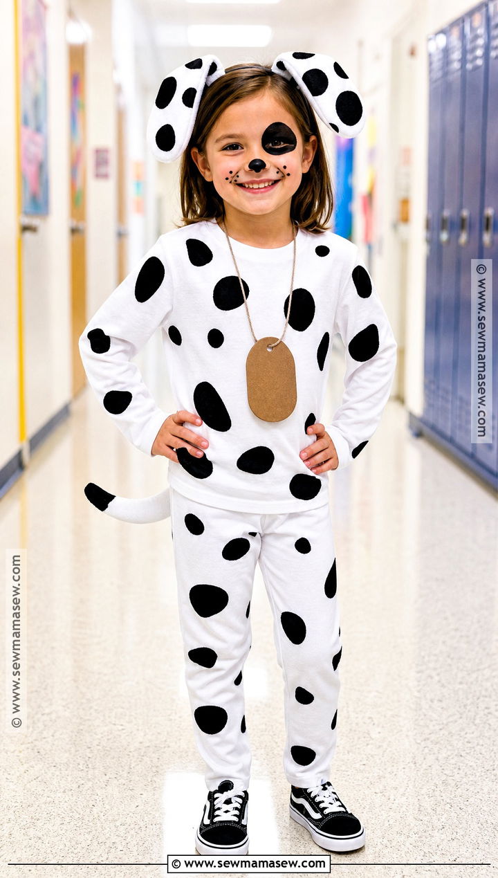 100 Spots Puppy Costume - 40 100th day of school dress up ideas