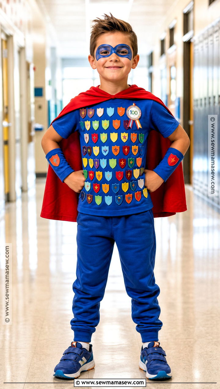 100 Superhero Shields Outfit - 30 100 days of school dress up ideas for boys