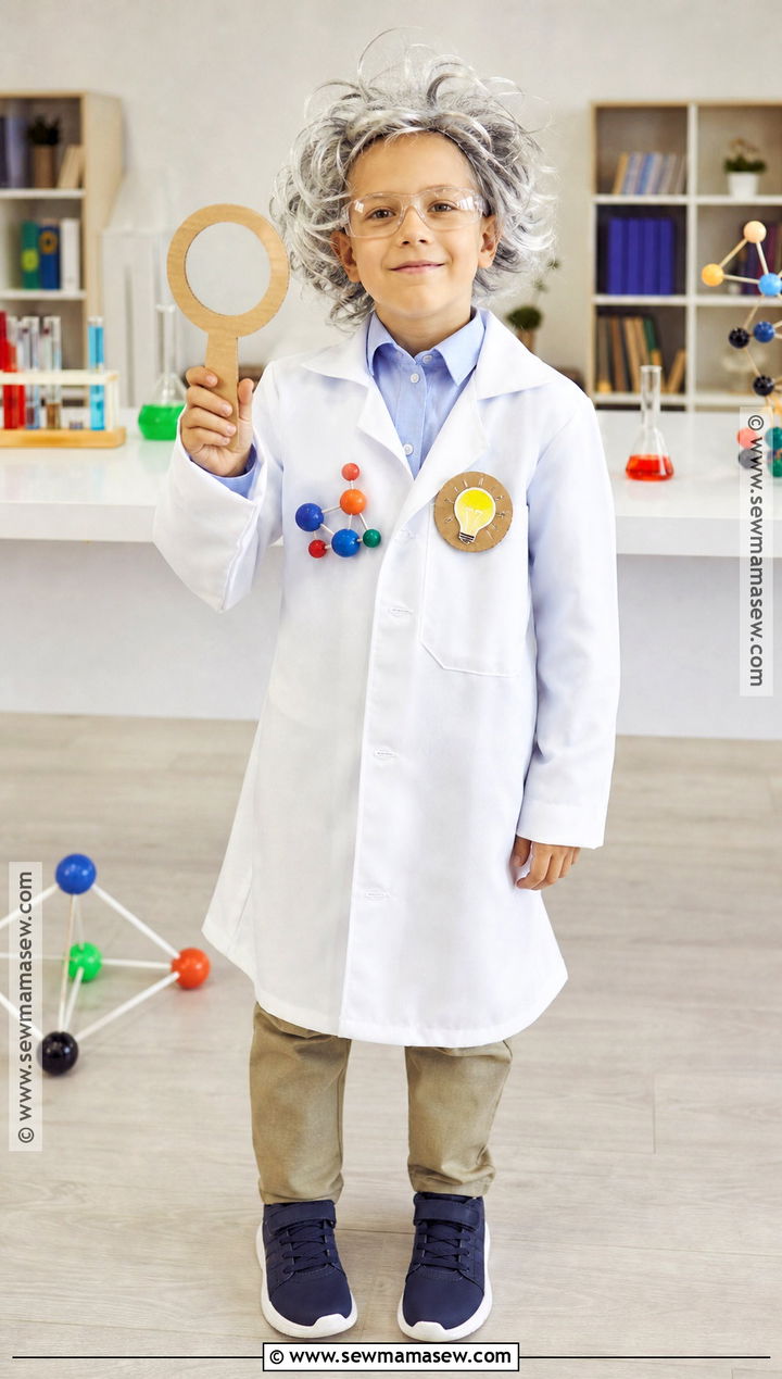 100 Year Old Scientist Costume - 45 100 days of school dress up ideas