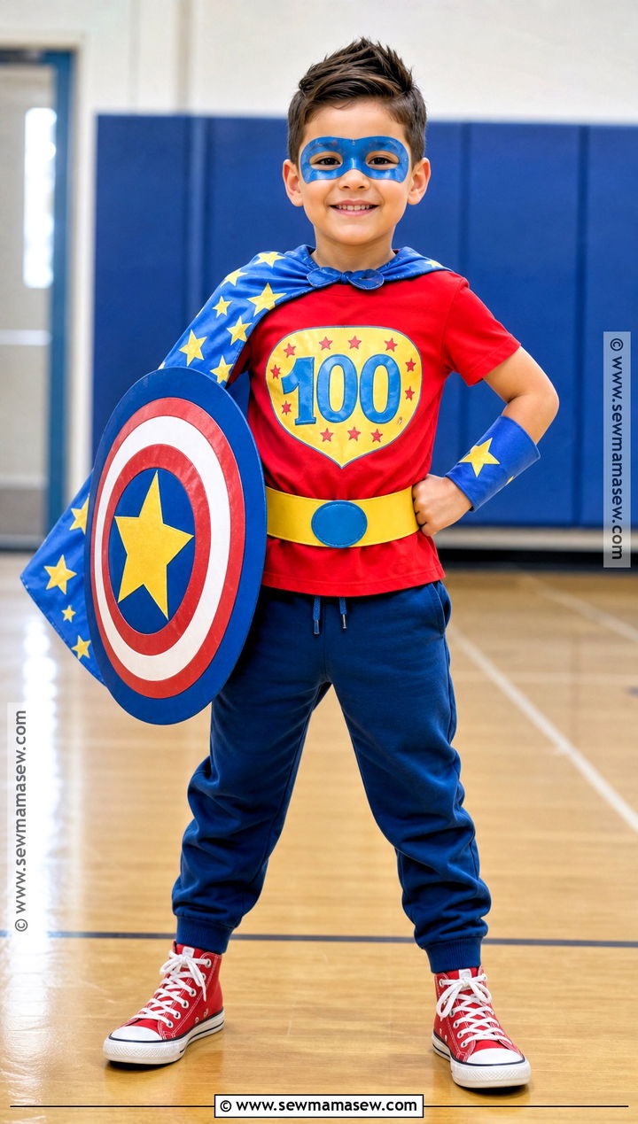 100th Day Superhero Costume - 40 100th day of school dress up ideas